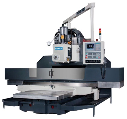 Fresadora CNC de uso rudo Vertical/Horizontal KMA-3H-CNC - Maqutcen